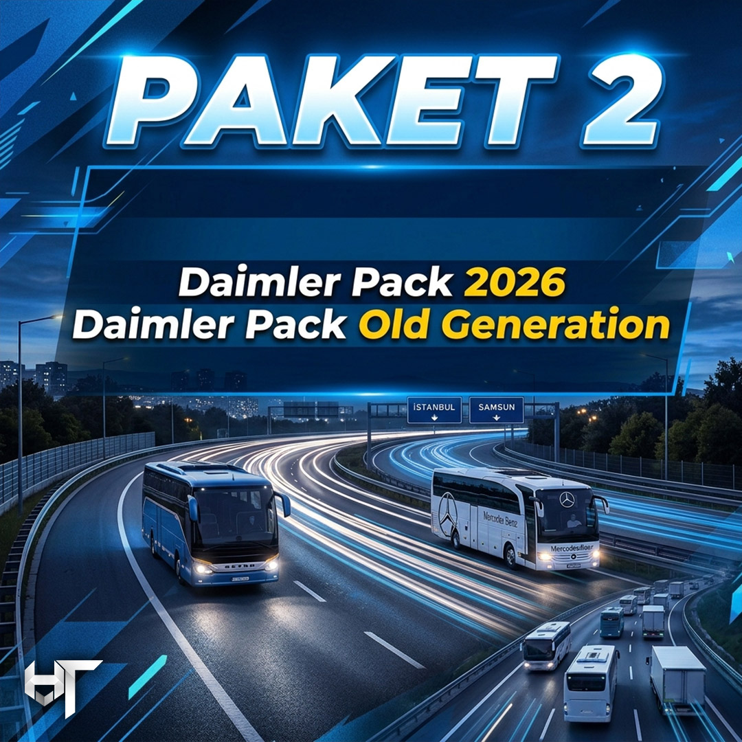 ETS 2 - Daimler New and Old Pack (PAKET 2)